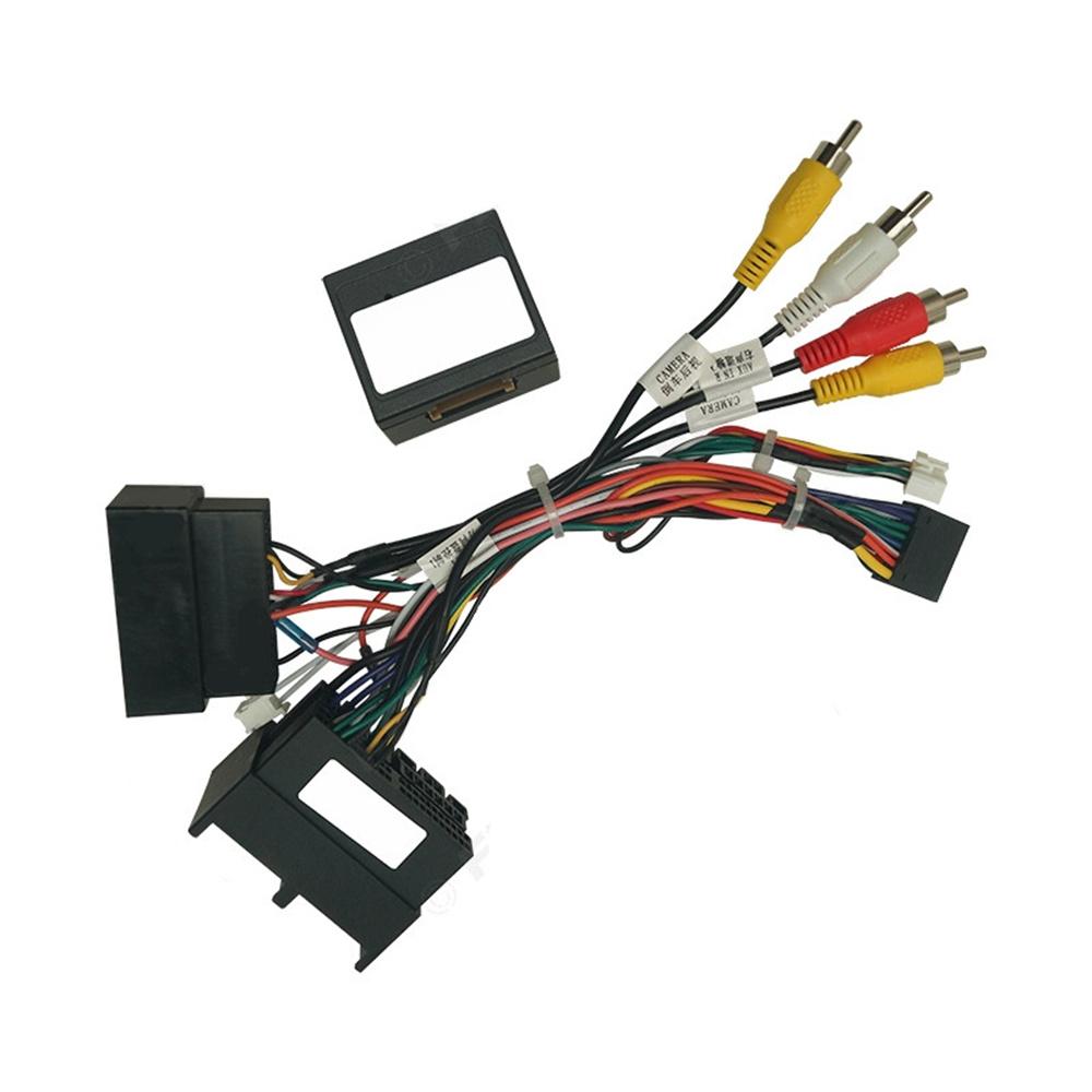 16 Pin Stereo Wiring Harness Connector With Canbus Box For Ford Escape 2019-2023