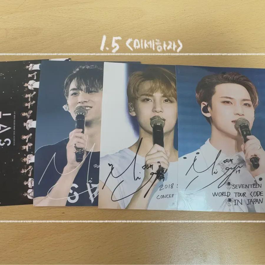 

Seventeen Mingyu Japan Concert Print Photo
