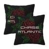 Chase Atlantic Rose Logo 2 Pcs Square Pillowcase Pillow Cover Cushion Decor Comfort Throw Pillow For Home Living Room