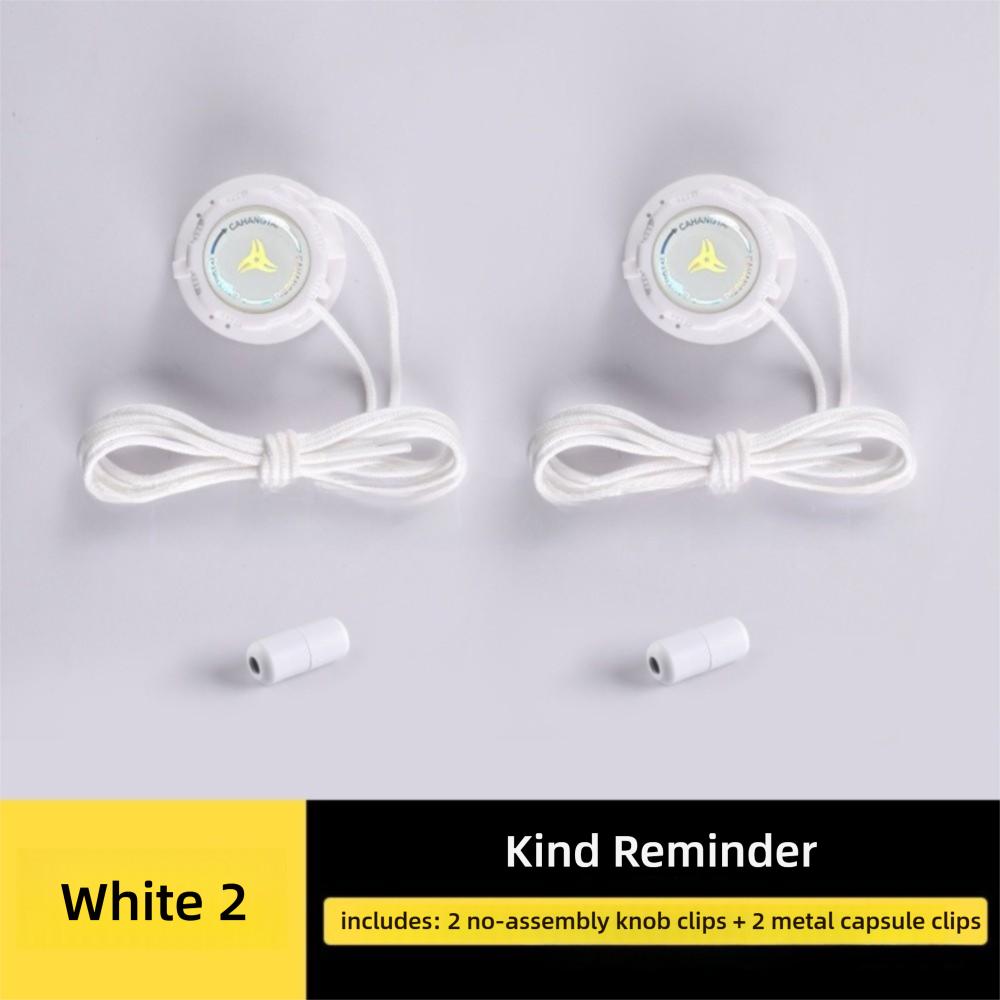 1Pair New Thick Rope Swivel Buckle Laces Quick Lock Easy Installation No Tie Shoelaces Automatic Shoelaces Children Adults