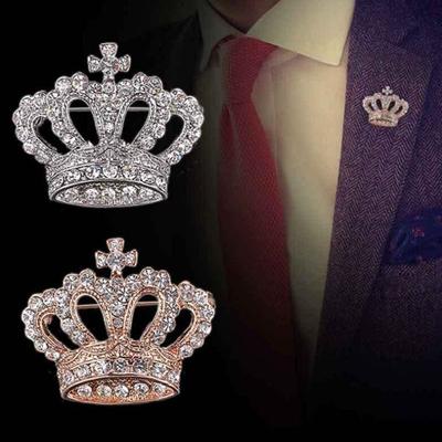 Kamenná korunka Brož Pin Pánské Brože Šperky Oděvní doplňky, Ideální volba pro dárky