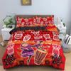 Ethnic Dancing Bedding Set Queen King Size Duvet Cover Pillowcase 3PCS Beautiful Woman Profile Design