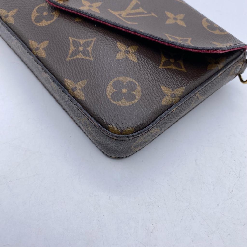 [Pre-Owned] Louis Vuitton Pochette FéLicie 'Brown Monogram Canvas' - Very Good #8BRB85