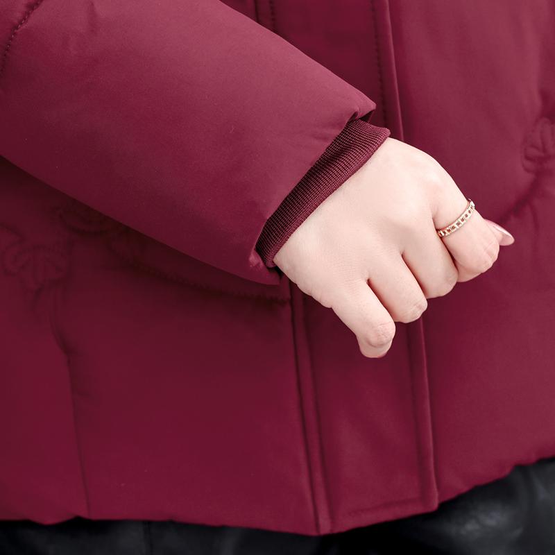 Mărimi Mari XL-5XL Jachete de Iarnă pentru Femei de Vârstă Mijlocie cu Glugă Elegante Largi Groase Călduroase Parka Scurtă Paltoane Femeiești