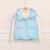 Cotton vest women's short autumn and winter new hooded vest outer wear versatile loose thickened thermal vest jacket
