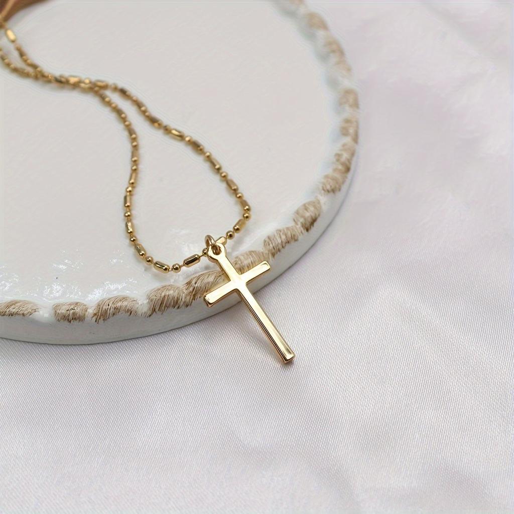 New niche temperament personalized trend export cross pendant