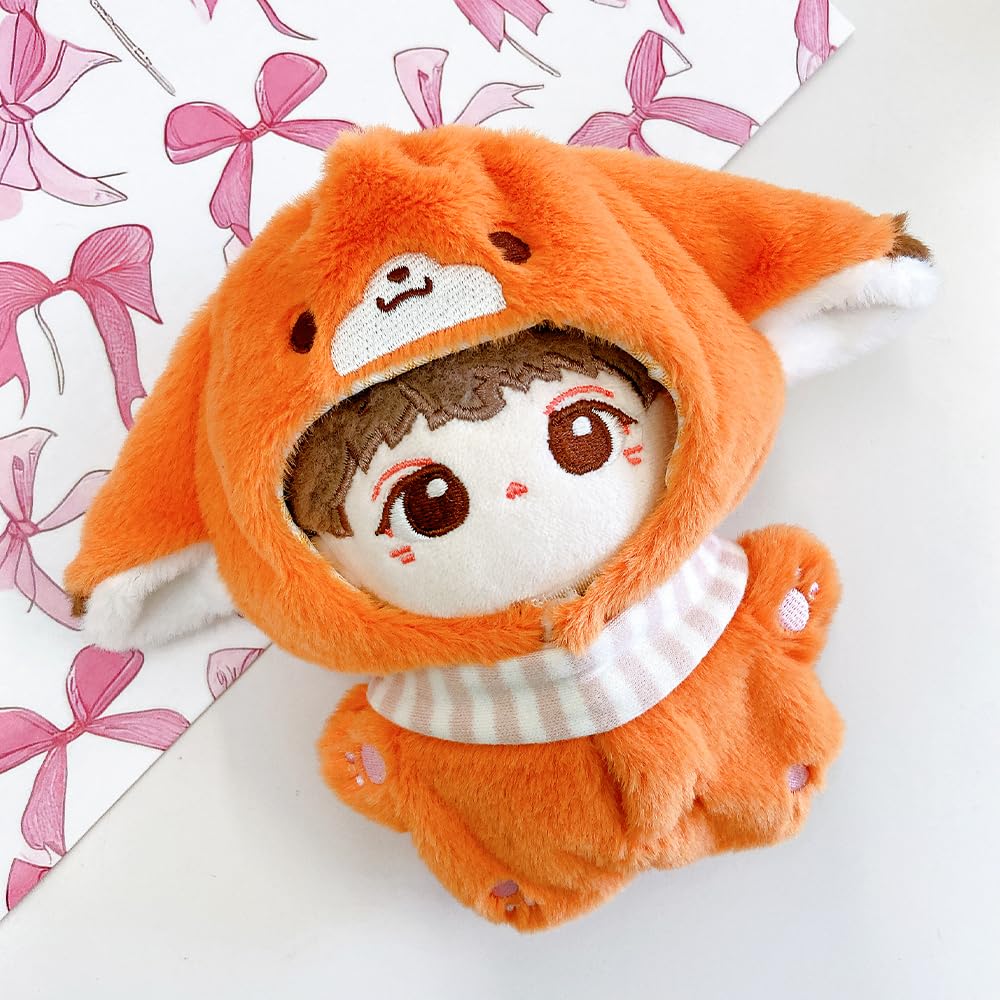 Animal costume with bib for stuffed animals Fox 10cm stuffed animal otaku costume - - size, clothes, costume, accessories, activities, doll, mascot,