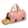 Leisure Sports Fitness Bag Women's Wet and Dry Separation Independent Shoe Compartment Portable Messenger Travel Bag Oxford Cloth Luggage Bag