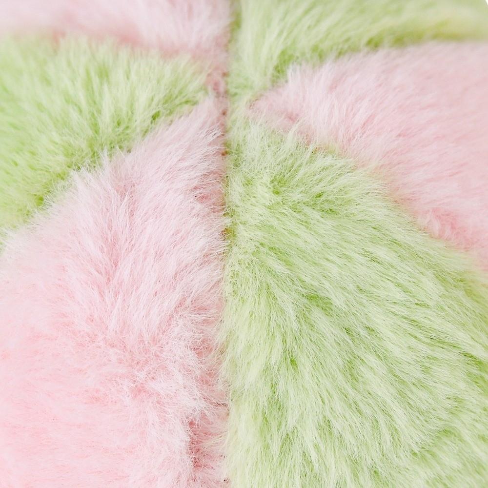 Fluffy Rabbit Calming Ball Bite Resistant Rabbit Soothing Toy Rabbit Fur Ball Playing