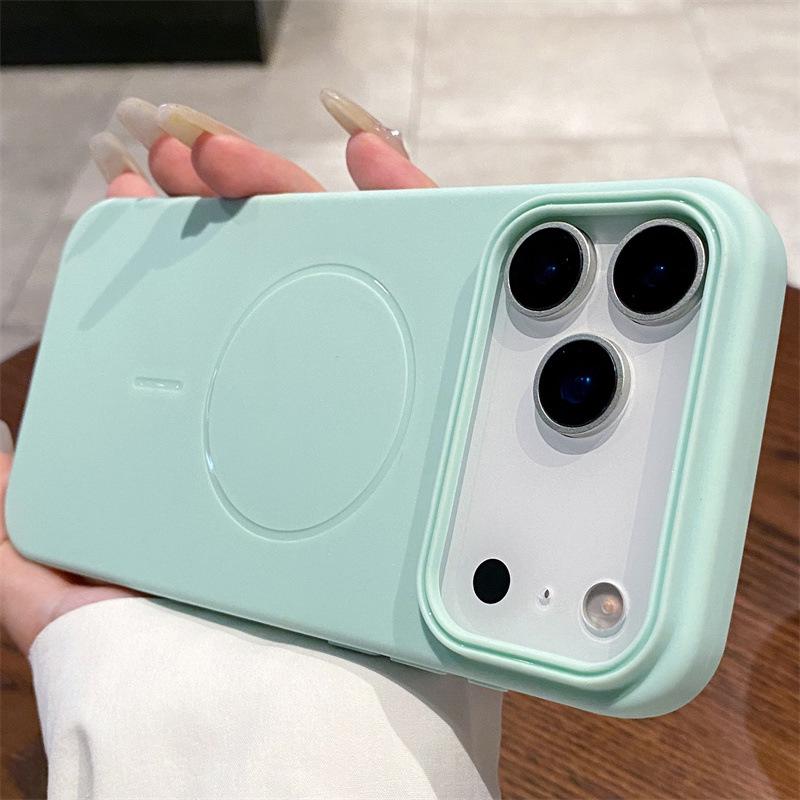 Frosted Magnetic Ring Case for iPhone 17 Pro Max, Compatible with Apple 16/15/14/13/12.