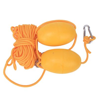 Kayak Boat Leash Rope with Buoy Floating Ball Stainless Steel Hook for Fishing Drift Anchors
