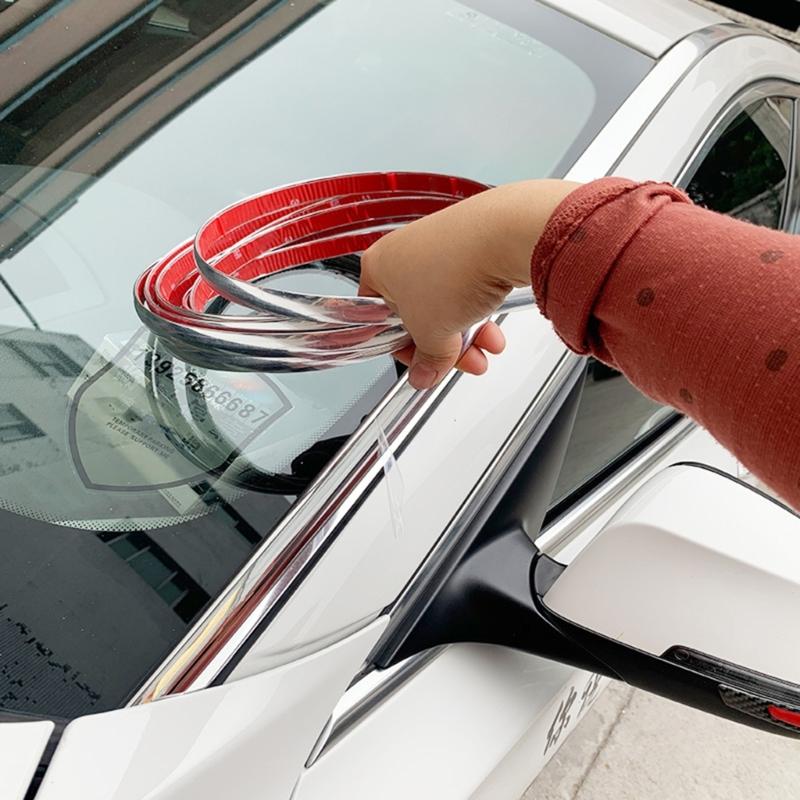Automotive Side Body Trim Molding Strip Door Window Bumper Scratch-Proof 3/5M