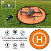 Universal Foldable Drone Landing Pad 55cm 75cm Rc Quadcopter Takeoff Mat Waterproof Parking Apron For Outdoor Flying