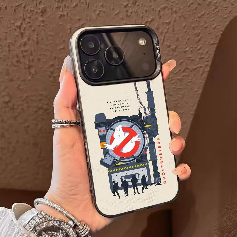 

G-Ghostbusters Phone Case For iPhone 17 16 15 14 13 12 11 Pro Max Plus Silver candy Matte Cover iPhone12