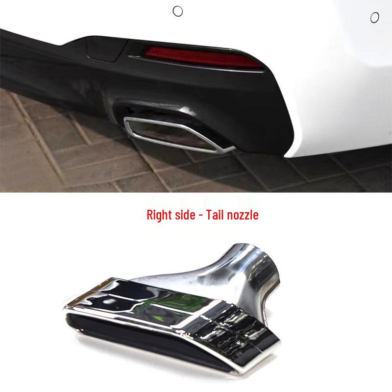 BMW 5 Series G30/G38 Carbon Fiber MP Style Tailpipe Cover (525i/530)