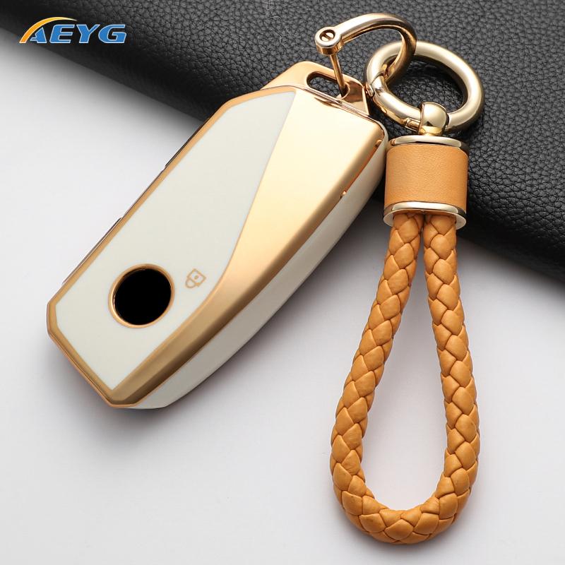 TPU Autoschlüsselhülle Abdeckung Schale Für BMW i7 X7 G07 LCI iX I20 X1 U11 7er G70 G09 XM U06 G81 M3 Schutz Keyless Zubehör