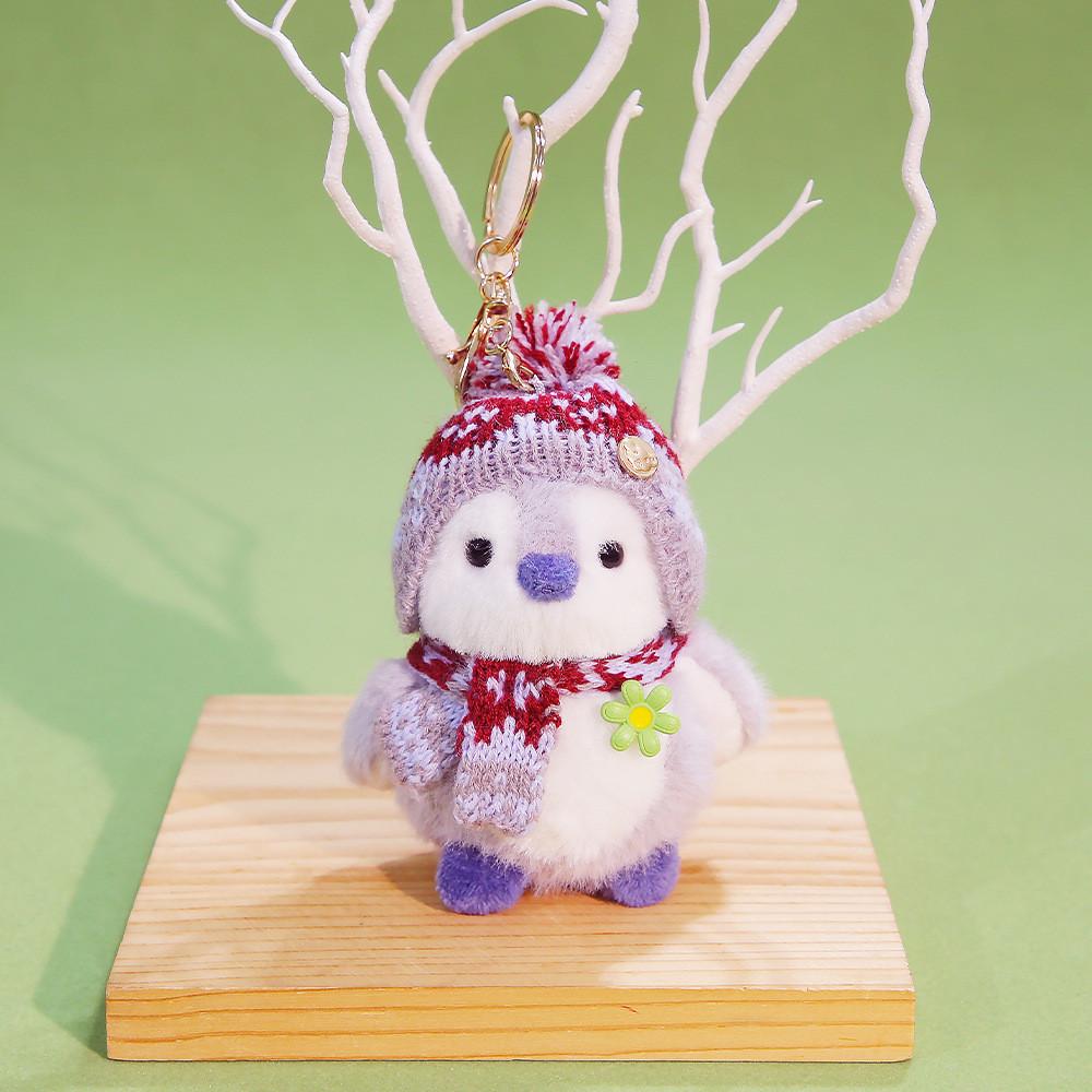 

Penguin Plush Keychain With Soft Polyester Filling For Kid Birthdays Gift