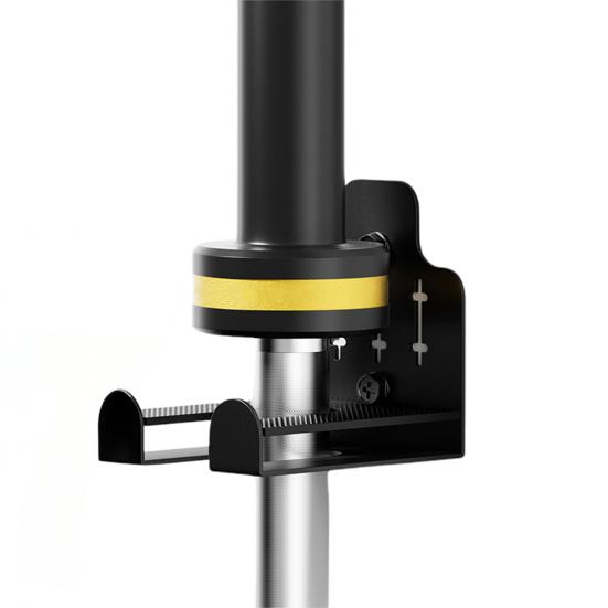 Barbell Hanger Wall Mounted Barbell Mount Rack Vertical Powder Coated Metal Barbell Holder