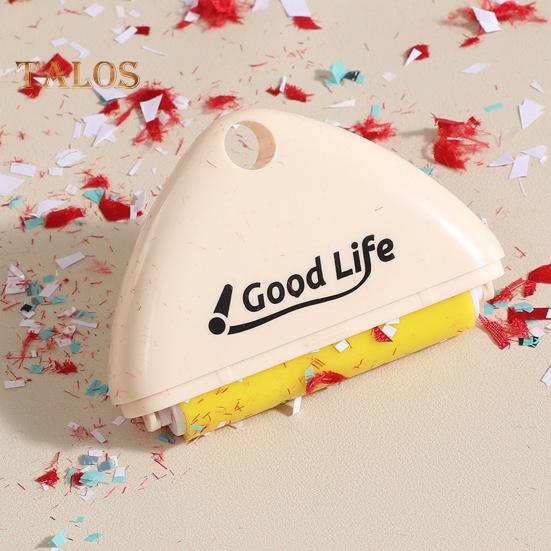 Portable Washable Lint Roller Pet Triangular Design Compact Hair Removal Remover Multi-Purpose Cleaning Tool