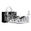 Air Force 1 811 Manufacturing, Puppy Puzzle, Limited Edition Tote Coverage Low Top Skateboard Shoes Men's CW2288-111(Team80-S-BOX)