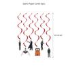 Kit di Articoli per Festa di Compleanno Divertente di Chainsaw Man per Bambini Palloncini Topper per Torta Striscione Inclusi