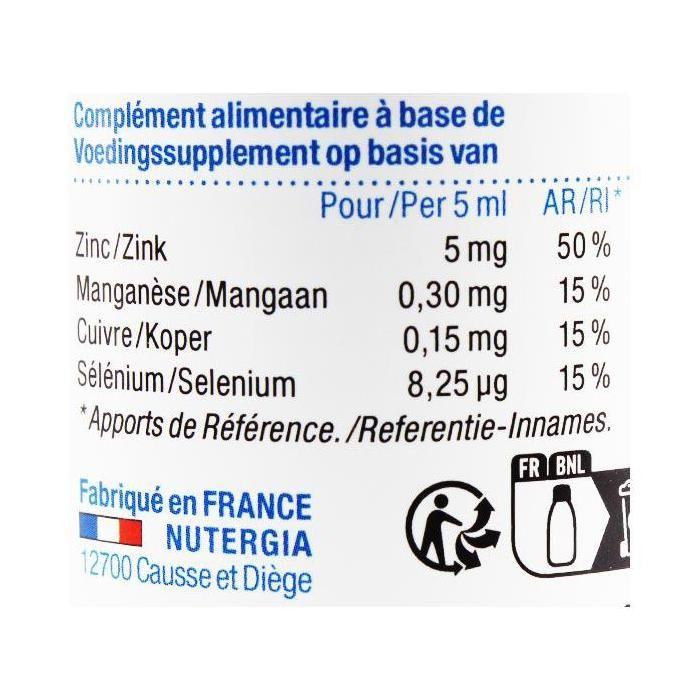 Nutergia Oligomax Zinc 150ml