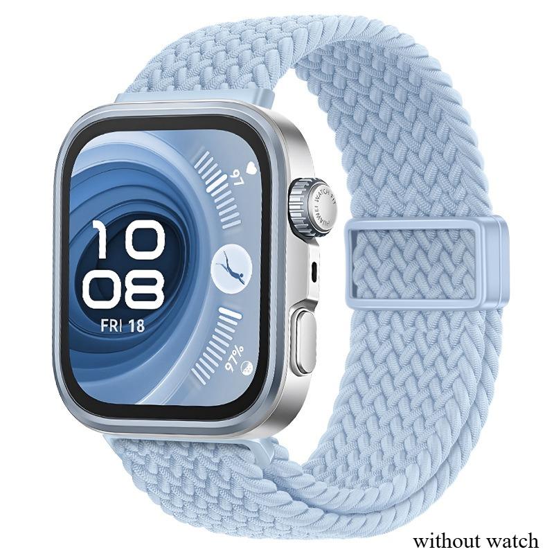 Nylon Magnetic Strap for Huawei Watch Fit 4/3 Braided Breathable for Huawei Watch Fit 4 Pro Sport Bracelet Watchband Accessories