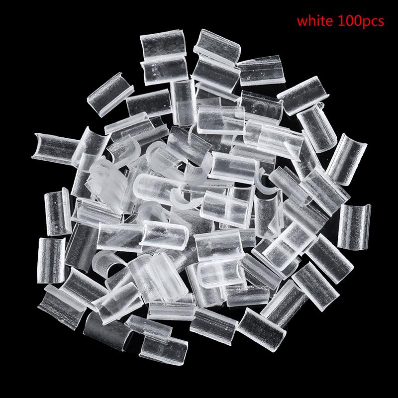 100 buc. Lipici cu cheratina Vârf pentru unghii pentru extensii de păr tip U Tip Fusion