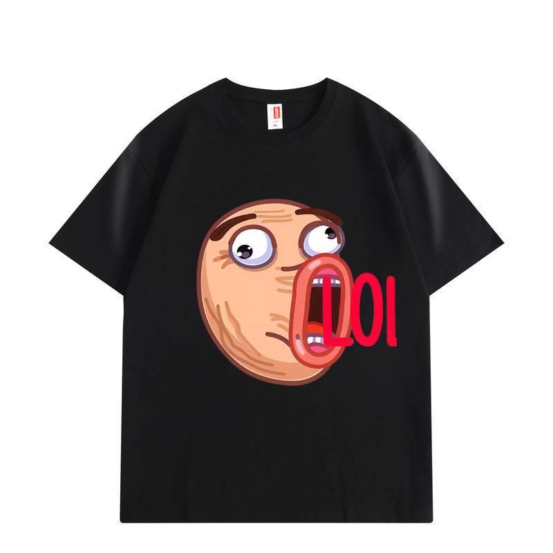 30 Classic Memes Animated Emotes T-shirt High Quality Fashion Oversized T Shirts Men Women Cotton Short Sleeve T-shirts