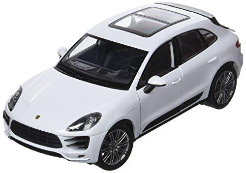 WELLY 1/24 Porsche Macan Turbo White / Diecast Miniature Car Finished Model 24047W WT