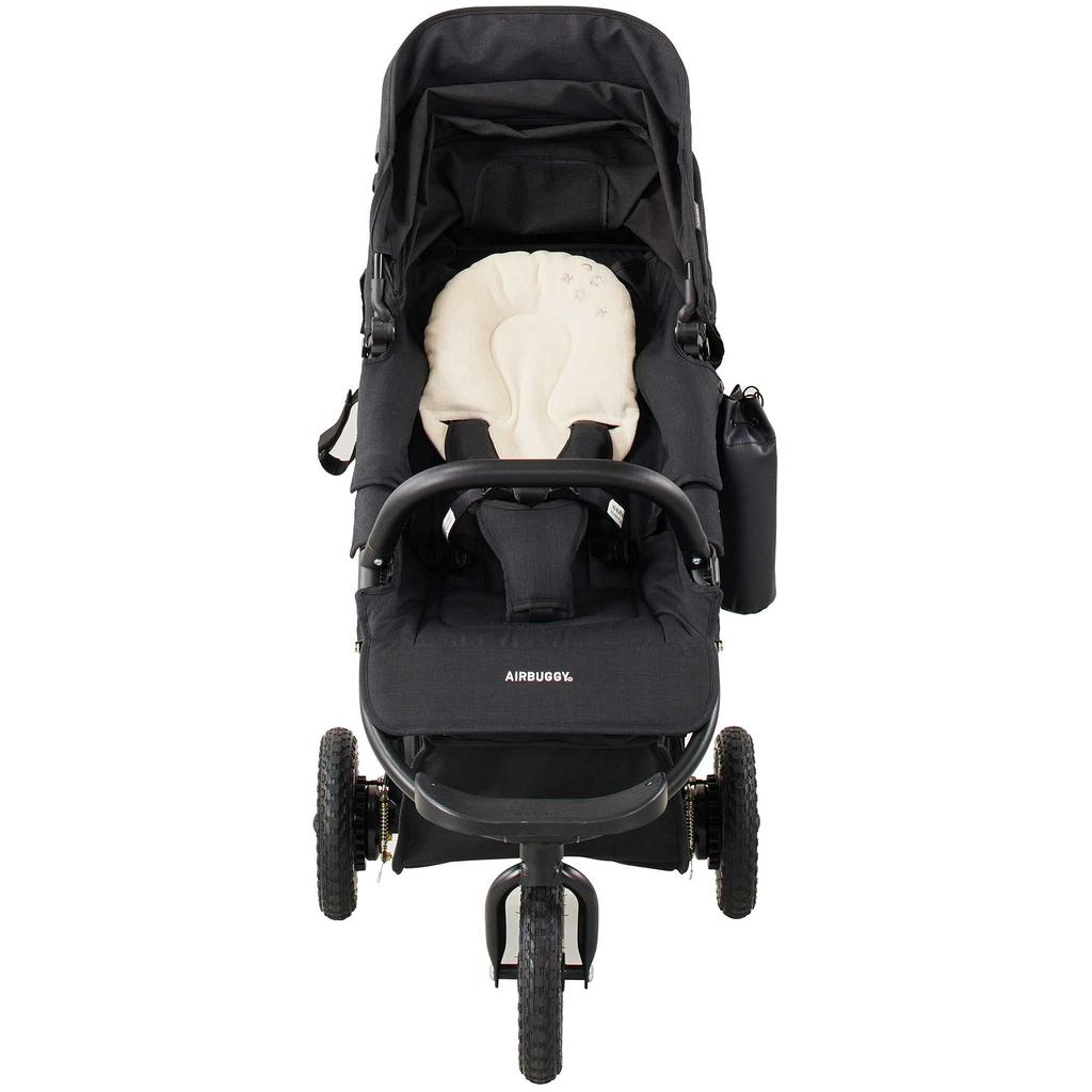 AirBuggy Head TIOTIO X Organic 0 Months and AB6610 Support, Cotton, Up,