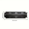 3Pcs Heat Plate 98531 Porcelain Steel Heat Plate 14.5x4.29in For Charbroil GrillKing For Kenmore For Master Forge Grilling Setup
