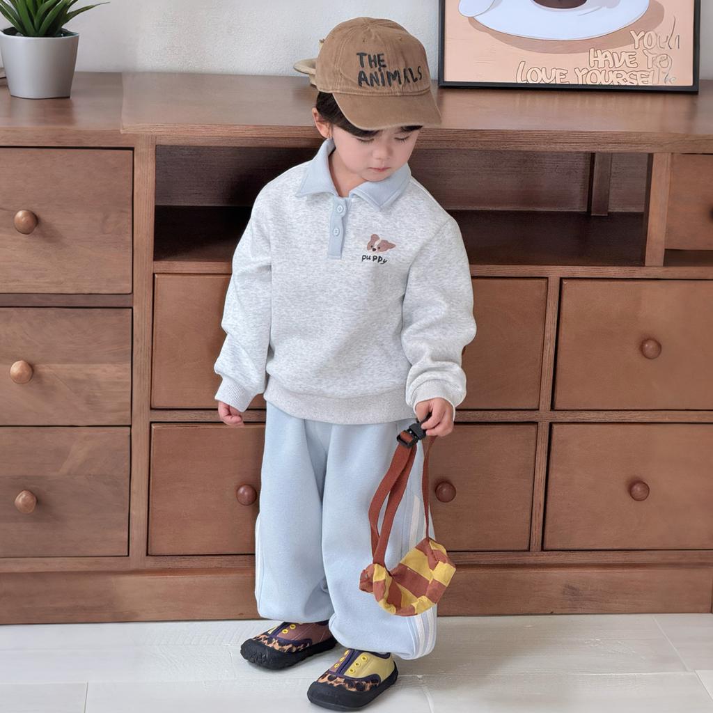 Boys Girls Autumn New Kids Clothes Baby Sweatshirt Pants 2 Piece Set Trendy Children Outfit