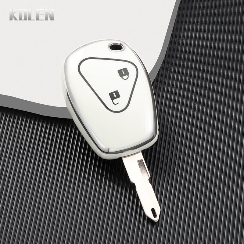 New Tpu Car Remote Key Case Cover Shell Fob For Renault Megane Modus Espace Laguna Duster Logan Dacia Sandero Fluence Clio Kango