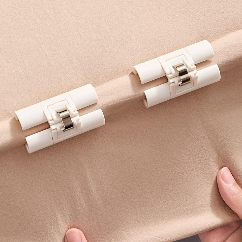 6Pcs Invisible Bed Sheet Clips Non Slip Quilt Cover Fastener New Mattress Sheet Buckle