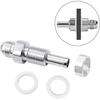 2 Pack -6AN Male Flare Bulkhead To 5/16 Hose Barb Fuel Tank Fitting 6An 6 AN