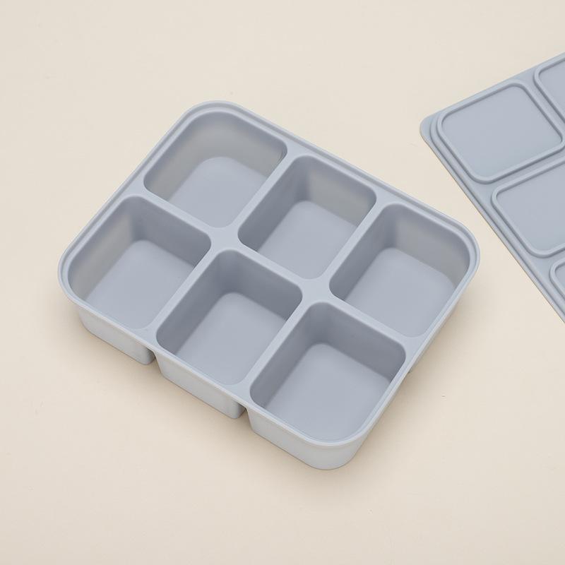 Baby Silikon BeikostbehälterAnti-Spießleicht aus der Form zu lösenEisfachLebensmittelechte Silikon-Gefrierbox