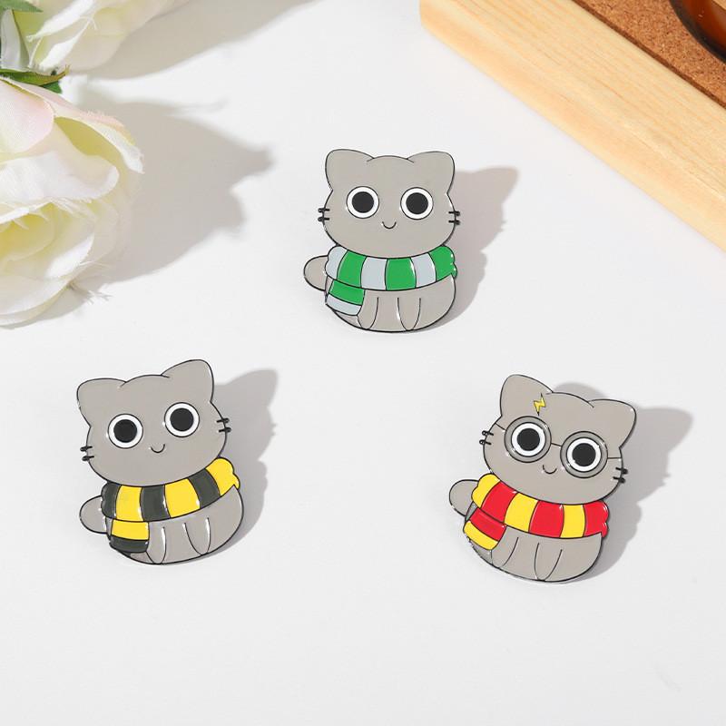 Cat Magical Eyecatching Pin For Clothing Accessories Suitable For Occasions All