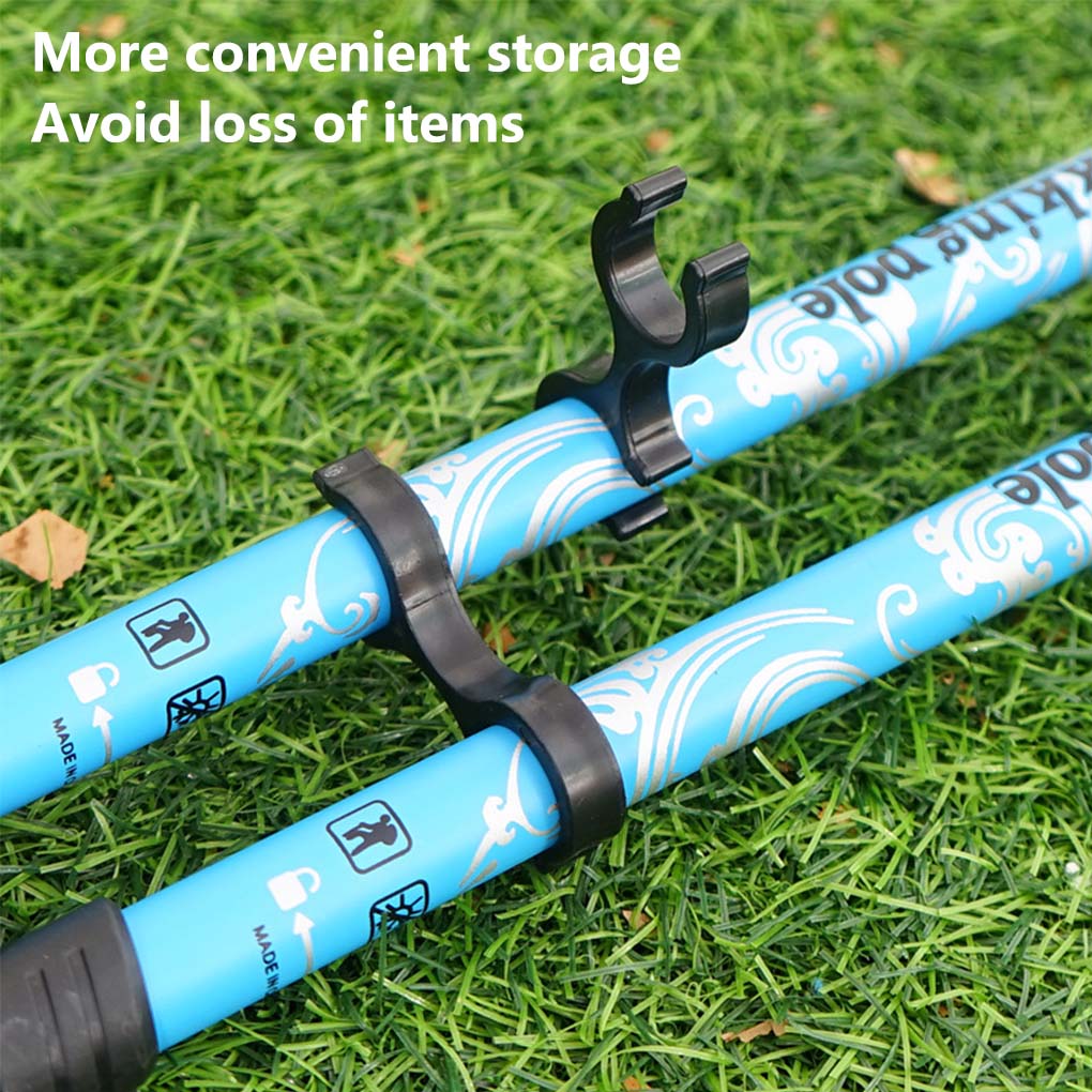 8 Shape Buckle Portable Replacement Universal Mountain Climbing Pole Fixing Clasp Connector Accessories