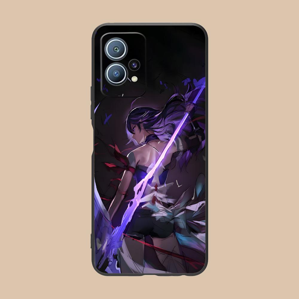 HSR Acheron Matte TPU Mobile Phone Case for Huawei P60 P50 P40 P30 P20 P10 P9 P8 Pro Lite Plus Colorful Printing Cover