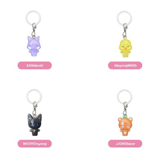 Předobjednávka ATEEZ ANITEEZ IN COLOR Oficiální MD Průhledný maskot přívěsek