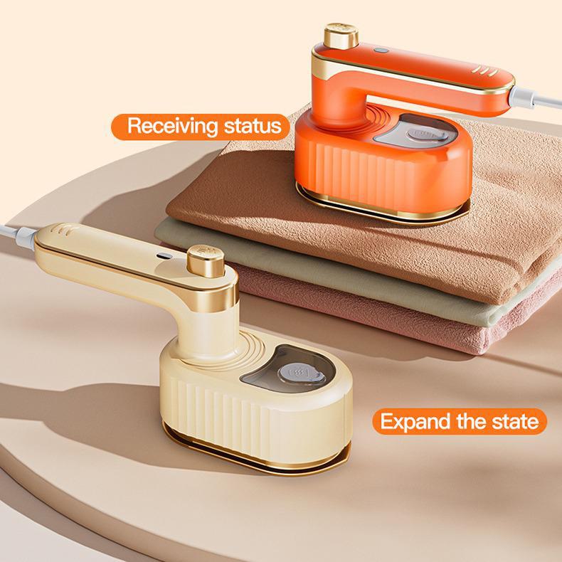 Tragbares, rotierendes Dampf- und Trockenbügeleisen mit doppeltem Verwendungszweck