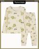 Women's Long Sleeve Cotton Pajama Set - Spring & Autumn Casual Wear