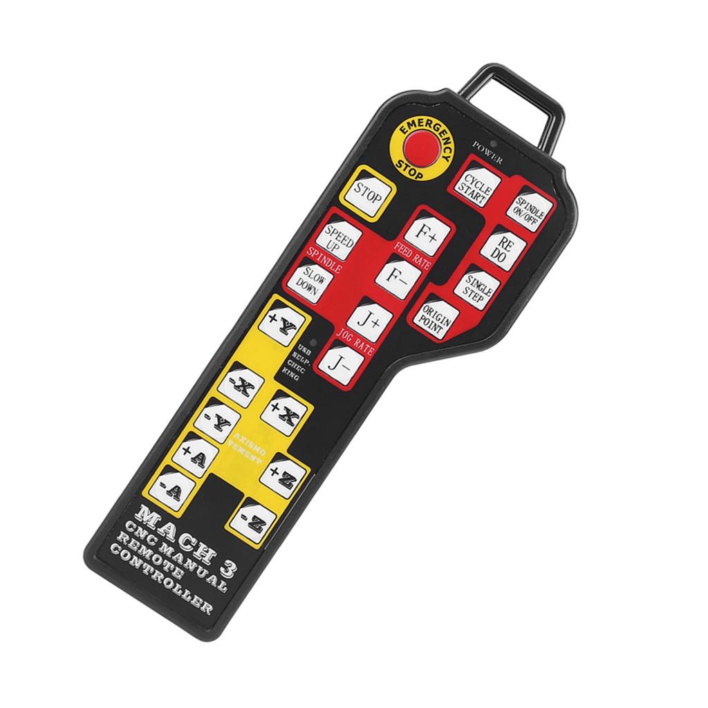 CNC Engraving Machine Manual Controller USB Connector 4 Axle Control for Mach3