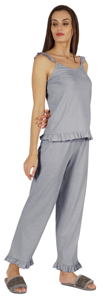 Inkmeso Sexy Lingerie Nightwear Set For Women s 2 Pcs Sleepwear Sets Tank Top