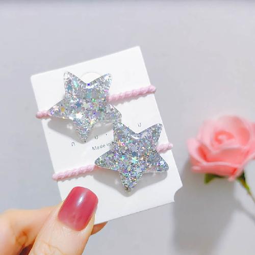 Sweet Bowknot Hairbands Candy Color Polka Dot Bow Ponytail Holder Elastic Rubber Bands Girls Fashion Versatile Hair Ties