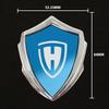 Haojin all-metal sun-resistant and non-fading electric motorcycle 3D three-dimensional car sticker modified decorative sticker body side logo badge