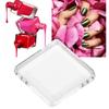 50pcs Glass Nail Gel Polish Color Display Card Transparent Nail Polish Color Card16mm