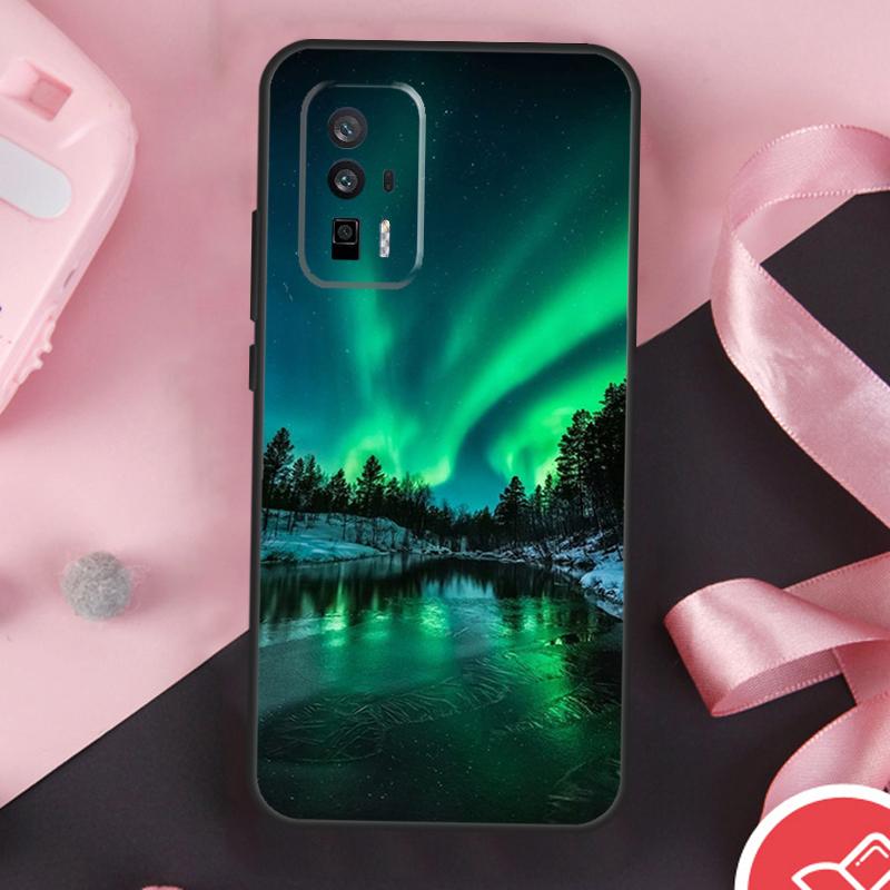 Northern Lights Case For Xiaomi 13 14 Ultra 11T 12T 13T Pro 12 Lite POCO X6 Pro F5 M6 X5 X3 F3 M5s F6 Cover