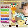 Musical Giraffe Toy - Sings Dances Repeats What You Say Dancing Giraffe Toy Giraffe Stuffed Animal Toys